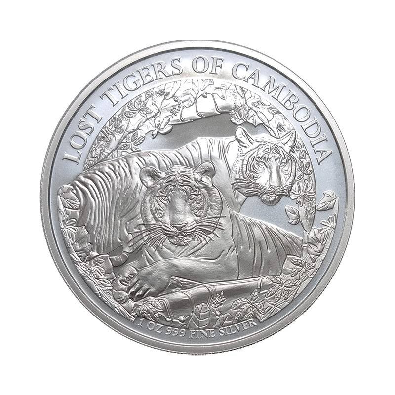 1 oz Lost Tigers of Cambodia 2024 BU (3.)