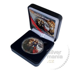 1 oz Bohemia and the Lion US Eagle 2023 color, in box