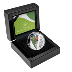 1 oz RAINBOW LORIKEET 2024 NIUE PROOF PRIVY