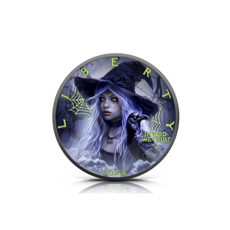 1 oz American Eagle 2024 HALLOWEEN WITCH