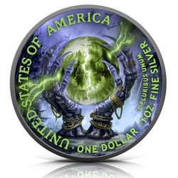 1 oz American Eagle 2024 HALLOWEEN WITCH