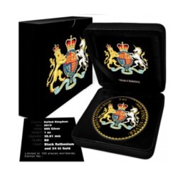 1 oz Britannia Coat of Arms 2019 Black RU