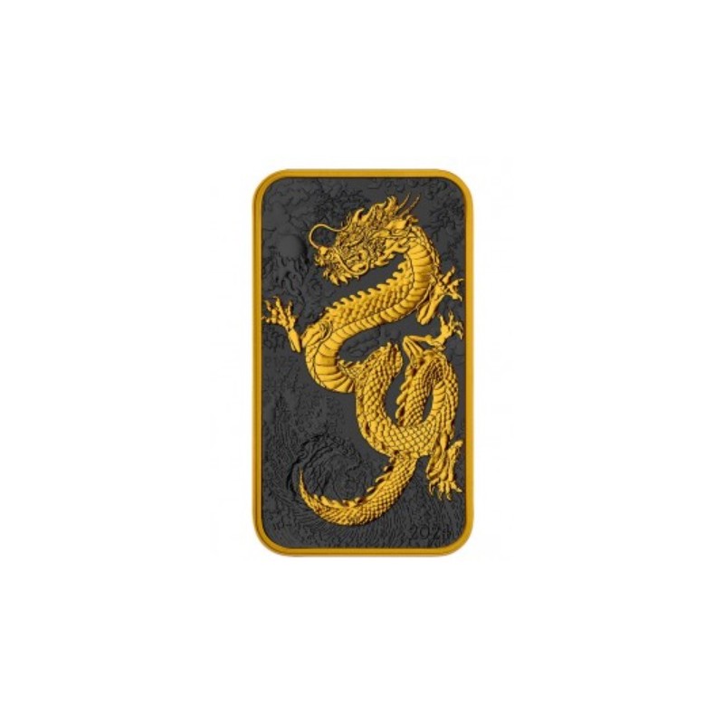 1 oz Rectangular Dragon 2024