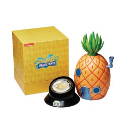 2 oz Spongebob Squarepants ANANAS 2024 zlacená 2$ Tuvalu