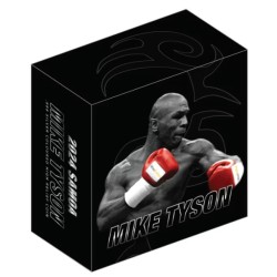 1 oz Mike Tyson The Baddest man 2024 Samoa PROOF Ag