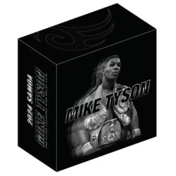 1 oz Mike Tyson The Baddest man 2024 Samoa PROOF Ag