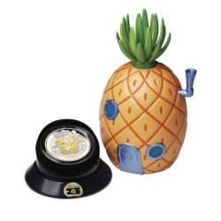 2 oz Spongebob Squarepants ANANAS 2024 gilded 2$ Tuvalu