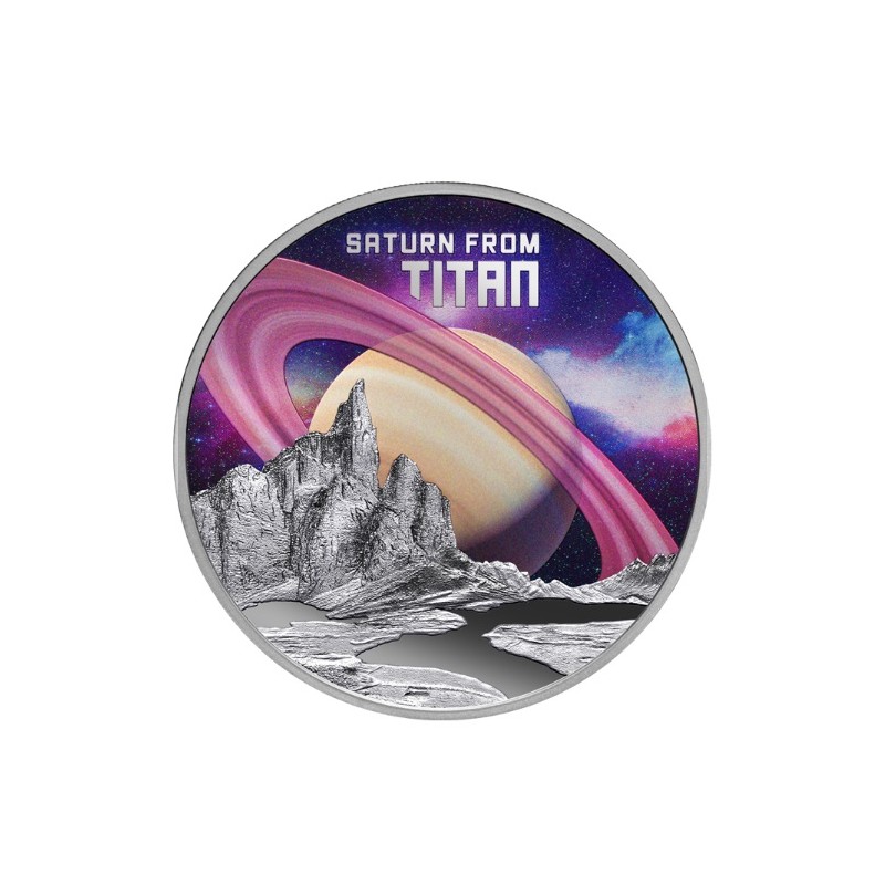 1 oz Saturn from Titan NIUE 2025 PROOF