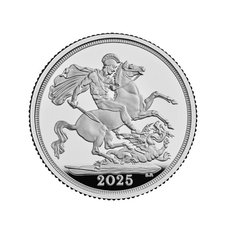 First silver Sovereign United Kingdom 2025 PROOF