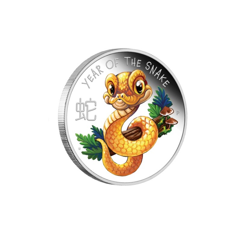 1/2 oz Baby snake (Year of the snake) 2025 PROOF Ag ST