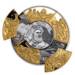 5 oz Marco Polo Puzzle Djibouti 2025 gilded