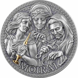 1 oz Moirai Great Greek Mythology 2025 High relief 1000francs