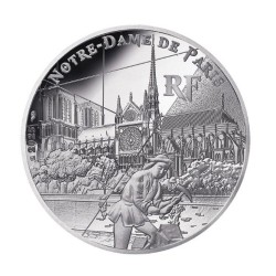 10 EUR 22,2g UNESCO NOTRE DAME - FRANCE 2025 PROOF