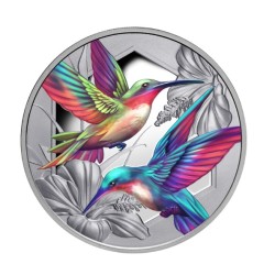 silver coin 1 oz HUMMINGBIRD 2025 NIUE $1 PROOF Ag