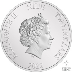 1 oz LOVE IS PRECIOUS - DOVES 2022 PROOF Niue Ag