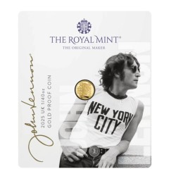 zlatá 1/40 oz Music Legends - John Lennon 2025 PROOF .9999 Au