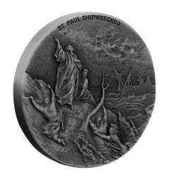 2 oz Biblical Series St. Paul Shipwrecked 2021