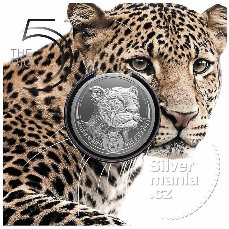 1 oz Big Five II Leopard 2023 in blister (4.)