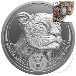 1 oz Big Five II Leopard 2023 in blister (4.)