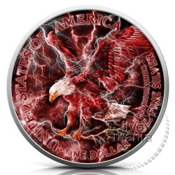 1 oz American Eagle ENERGY 2023 colored